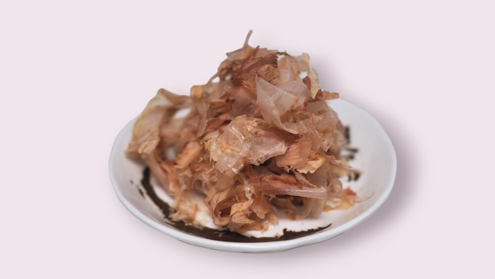 The famous Japanese seasoning, "Katsuobushi"