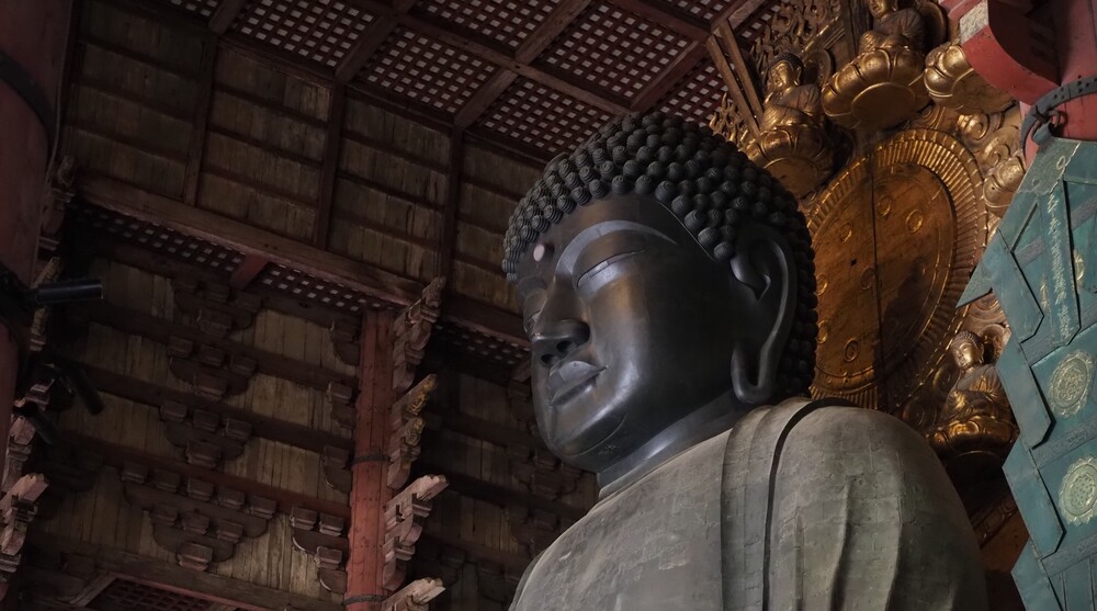 One of the features of Buddha is the size of the ears