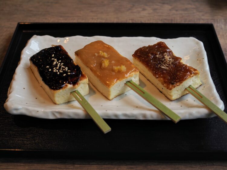 Grilled Tofu ”Denraku”