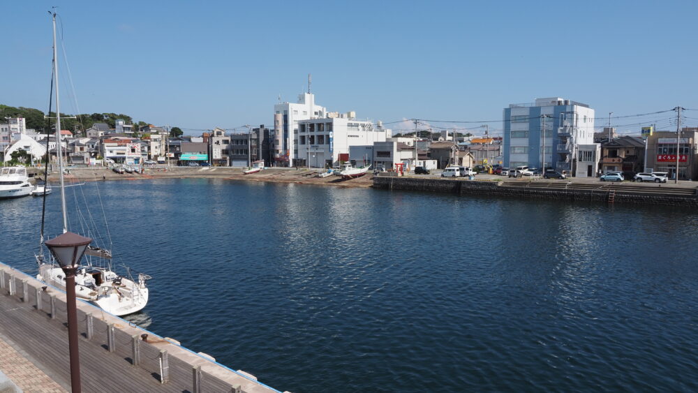 This is a view of Misaki Port