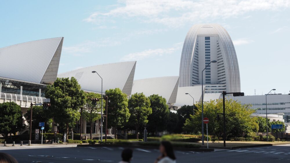 "Pacifico Yokohama" is a convention centre