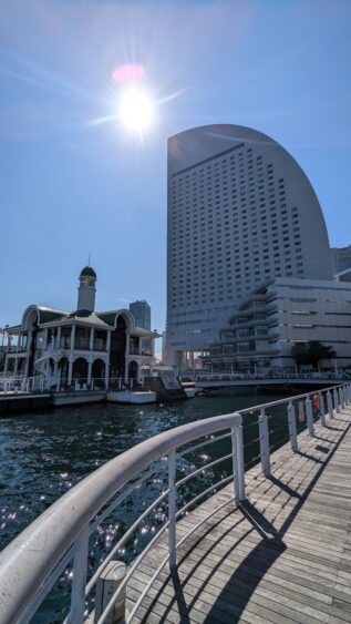 The Intercontinental Hotel in Yokohama