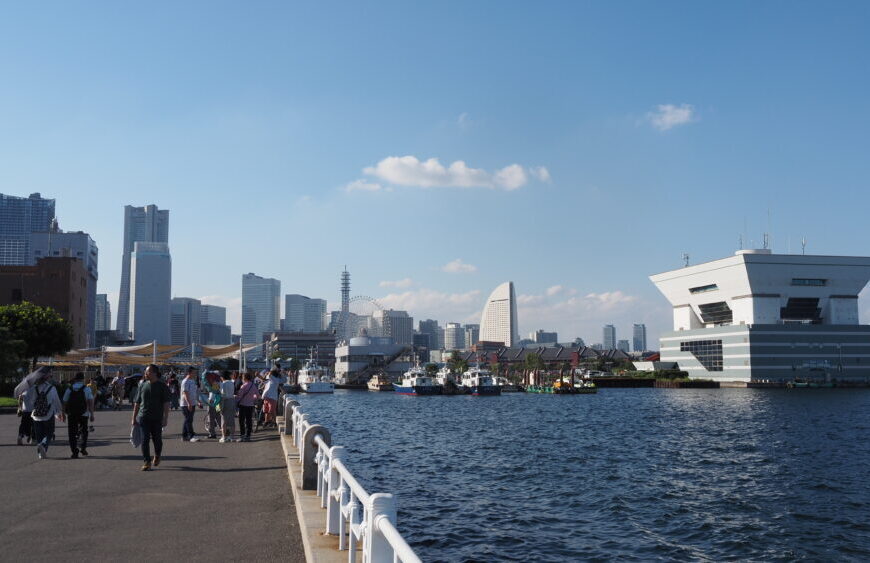 Yamashita Park in Yokohama