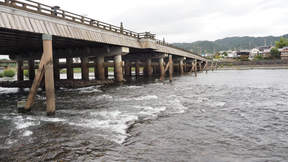 The flow of Uji River tells us its history